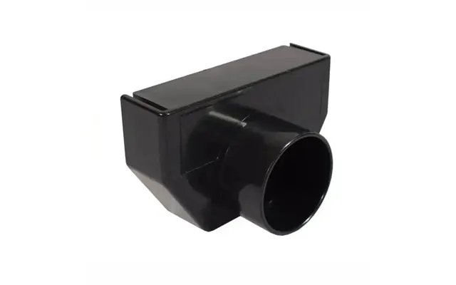 Aqua Channel Universal End Outlet Black