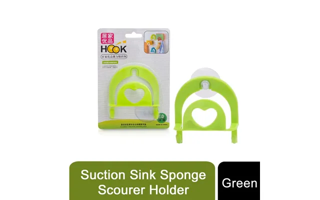 Aquarius Suction Sink Sponge Holder - Green Aqspongegr