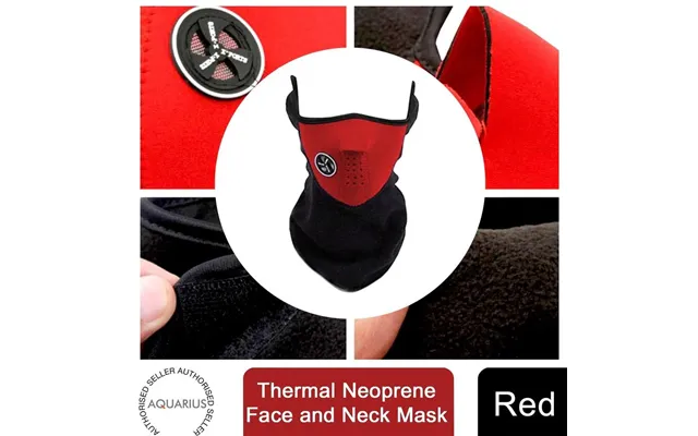 Aquarius Thermal Neoprene Face & Neck Mask - Warm, Breathable, & Durable Biker Mask product image