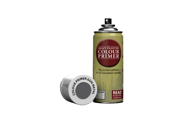 Army Painter Colour Primer - Gun Metal 400ml