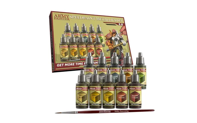 Army Painter Speedpaint Metallics Set 2.0