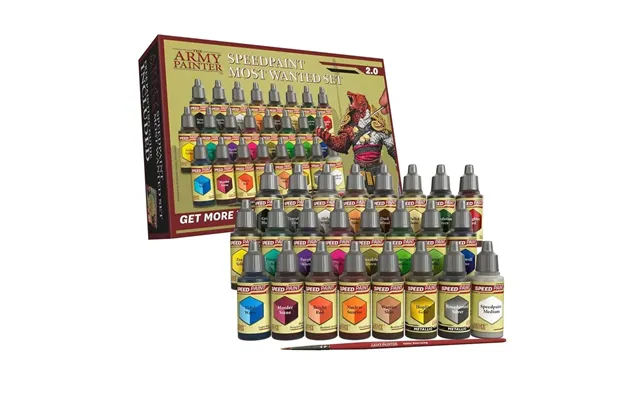Army Painter Speedpaint Most Wanted Set 2.0