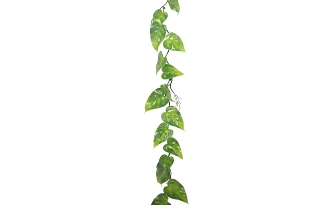 Artificial Pothos Leaf Garland Green 5.2ft - Lush, Durable, Versatile