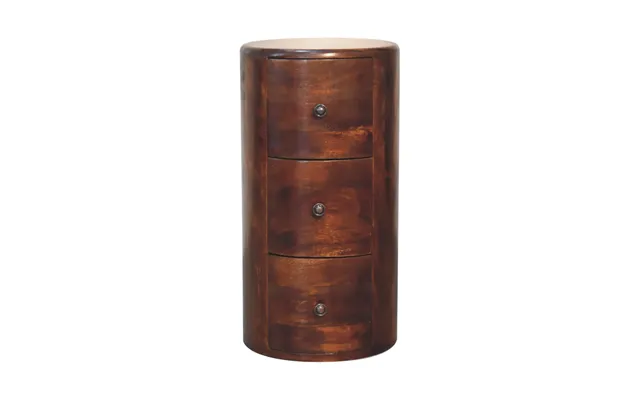 Artisan Furniture Solid Mango Wood Chestnut Drum Chest product image