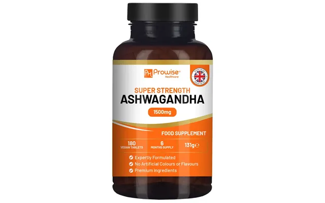 Ashwagandha 1500mg 180 Vegan Tablets 6 Months’ Supply product image