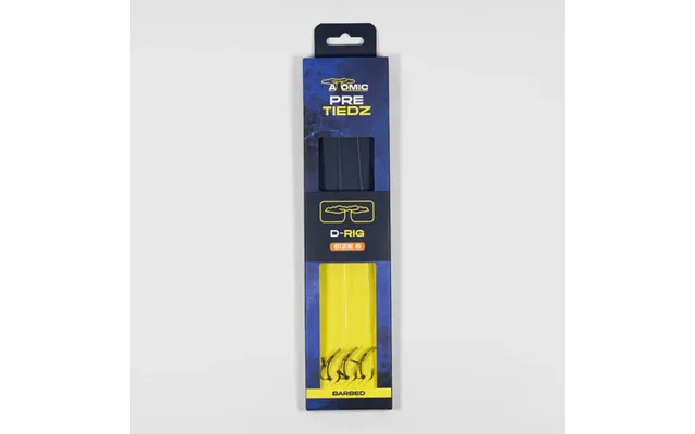 Atomic Pre-tiedz' D-rig - 6 Barbless