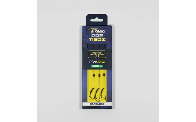Atomic Pre-tiedz' Pva Rig - 4 Barbed