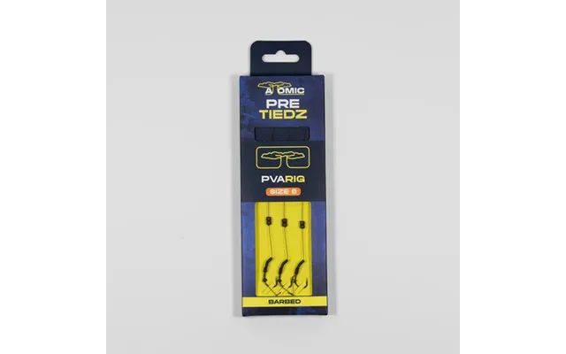 Atomic Pre-tiedz' Pva Rig - 6 Barbed
