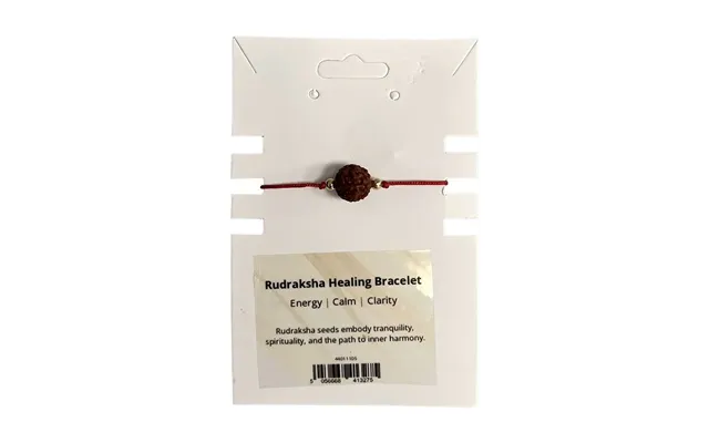 Authentic Rudraksha Healing Bracelet - Red