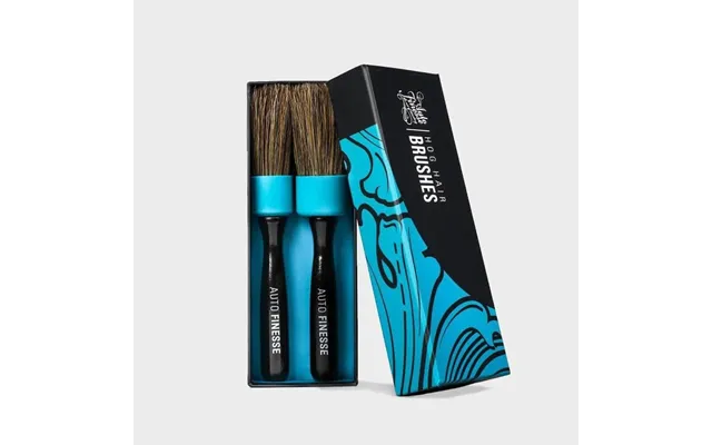 Auto Finesse Hog Hair Detailing Brushes Pair