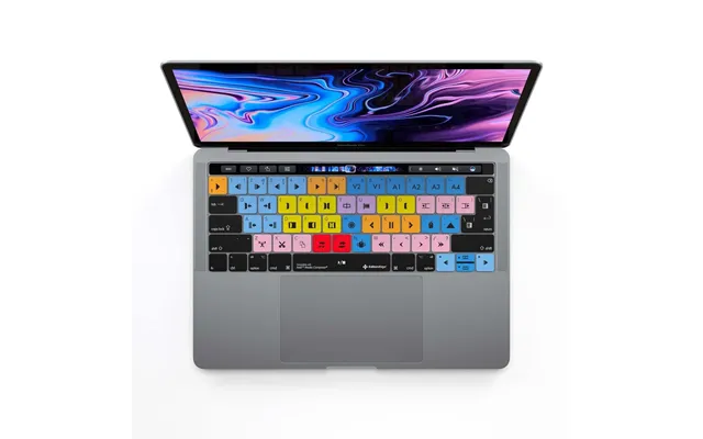 Avid Media Composer Keyboard Covers For Macbook And Imac - Macbook Pro With Touchbar 13 -15