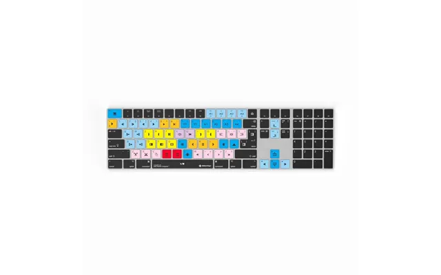 Avid Media Composer Keyboard Covers For Macbook And Imac - Magic Keyboard With Numeric Pad