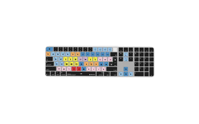 Avid Media Composer Keyboard Covers For Macbook And Imac - Touch Id Numeric With Usb C