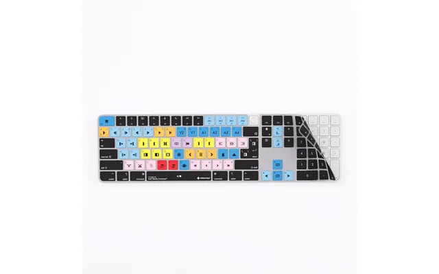 Avid Media Composer Keyboard Covers For Macbook And Imac - Touch Id Numeric
