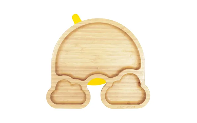 Baby Bamboo Weaning Plate Set - Over The Rainbow