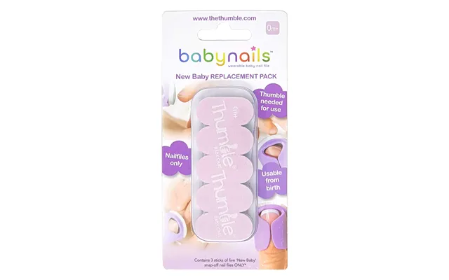 Baby Nails Replacement Nail Files - 15 X Nailfiles 0m product image