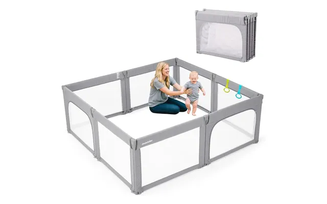 Baby Playpen 180x200cm - Foldable Safety Gate