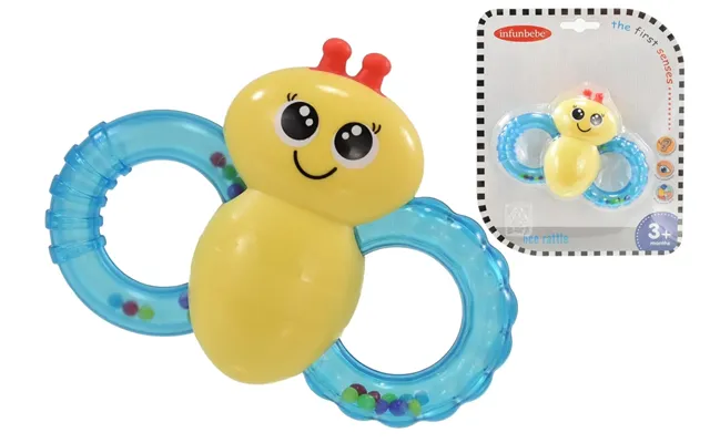 Baby's Soothing Bee Teething Rattle Sensory Toy