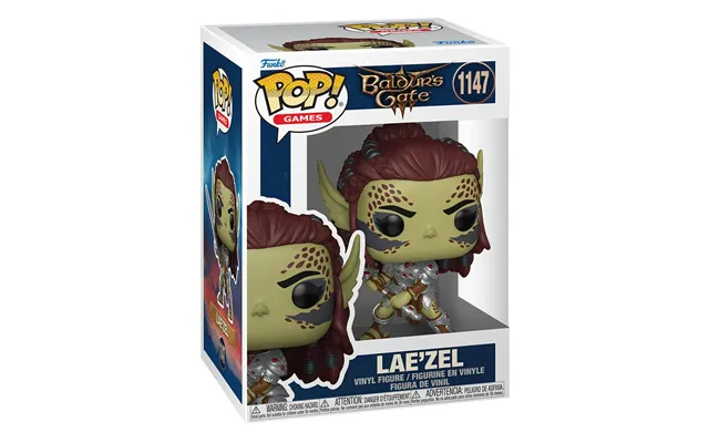 Baldur's Gate 3 Funko Pop Lae'zel With Sword 9cm