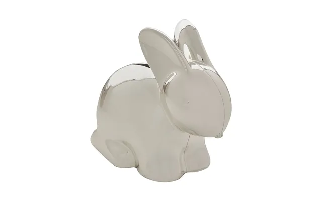Bambino Silver Plated Rabbit Money Box