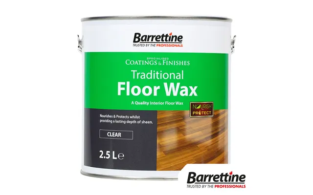 Barrettine Traditional Floor Wax Clear 2.5l