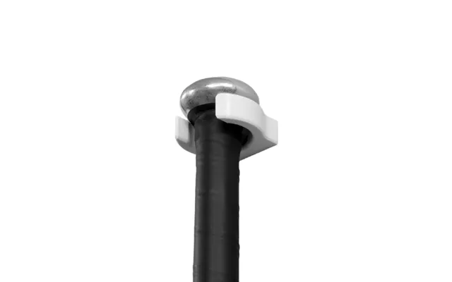 Baseball Bat Wall Mount Holder Bracket Display Stand Clip Hook - White 1