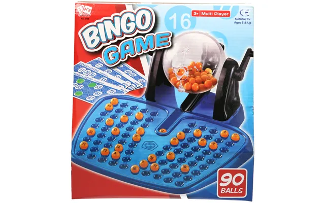 Bingo Lotto Game Traditional Family Bingo Set With 90 Balls & Tray Ages 5 To 105