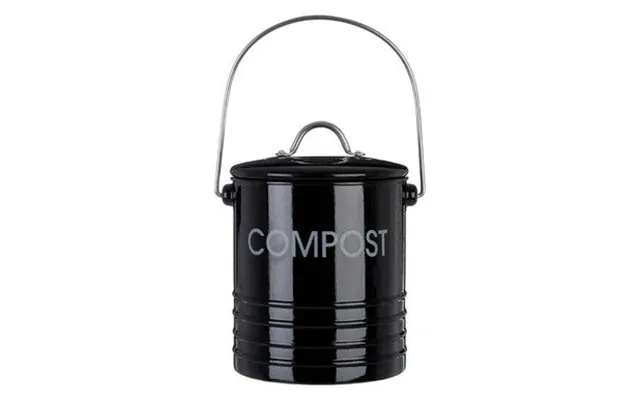 Black Bin With Handle Compost