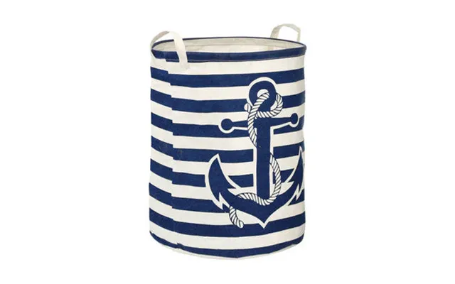Blue And White Laundry Bag Anchor