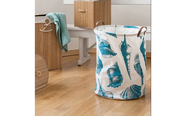 Blue And White Laundry Bag Echo