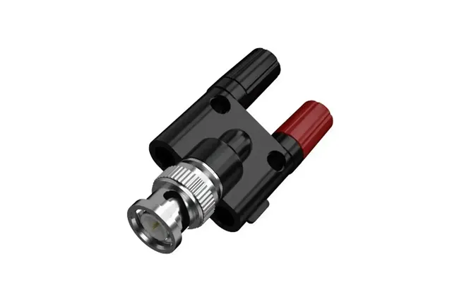 Bnc Male To 4mm Red And Black Banana Plug