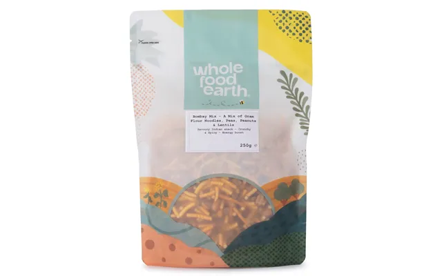 Bombay Mix - A Mix Of Gram Flour Noodles, Peas, Peanuts & Lentils