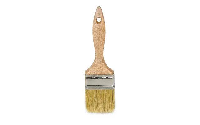 Bon Tool American Style Flat Brush - White Bristle
