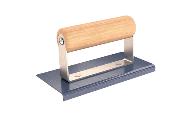 Bon Tool Blue Steel Sidewalk Edger - Wood Handle