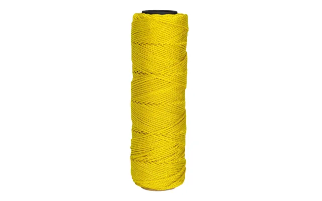 Bon Tool Braided Nylon Line 18 - Yellow 250'