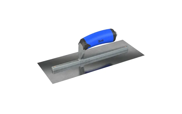 Bon Tool Carbon Steel Square End Finish Trowel - Comfort Wave Handle