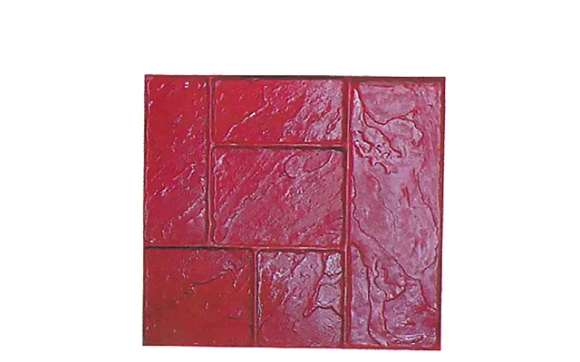 Bon Tool Country Ashlar Urethane Mat - 32-342 24 X 24 Red Texture Mat