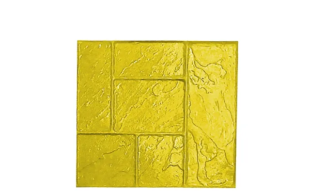 Bon Tool Country Ashlar Urethane Mat - 32-343 24 X 24 Yellow Texture Mat