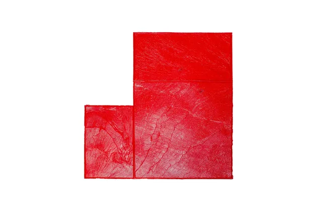 Bon Tool Inline Ashlar Urethane Mat - 32-380 36 X 36 Red Texture Mat