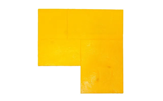 Bon Tool Inline Ashlar Urethane Mat - 32-381 36 X 36 Yellow Texture Mat