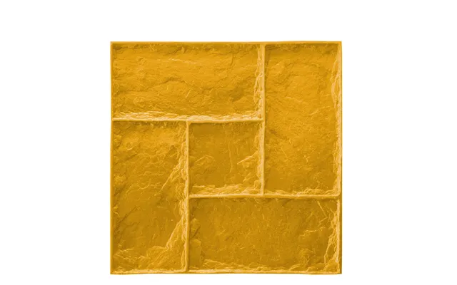 Bon Tool Southwest Weave Urethane Mat - 32-547 24 X 24 Yellow Texture Mat