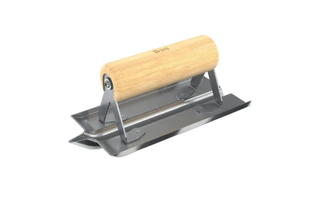 Bon Tool Stainless Steel Hand Concrete Groover - Wood Handle 82-228