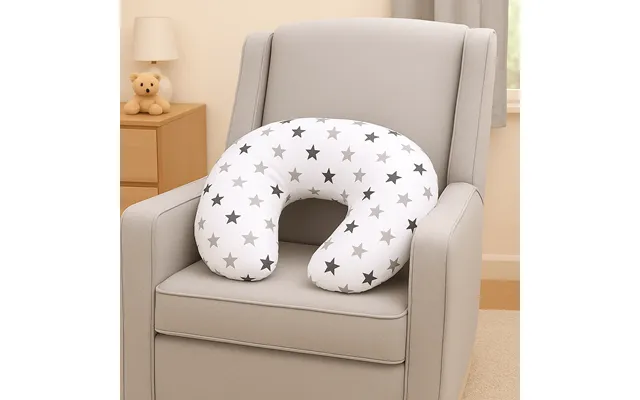 Breast Feeding Maternity Nursing Pillow - Silver Twinkle