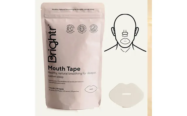 Brightr Mouth Tape For Better Nasal Breathing
