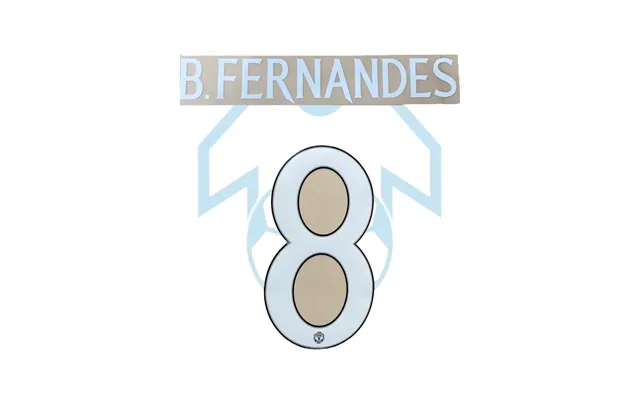 Bruno Fernandes Manchester United 2023-24 Home Cup Set Player Size
