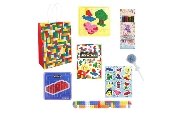 Building Blocks Theme Pre-filled Party Bag