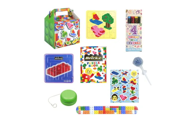 Building Blocks Theme Pre-filled Party Box