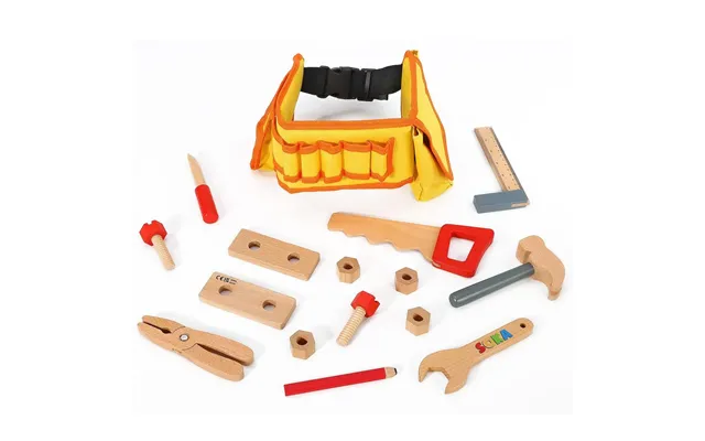 Building Fun With Soka My Tool Belt - Quality Wooden Kids' Tool Set