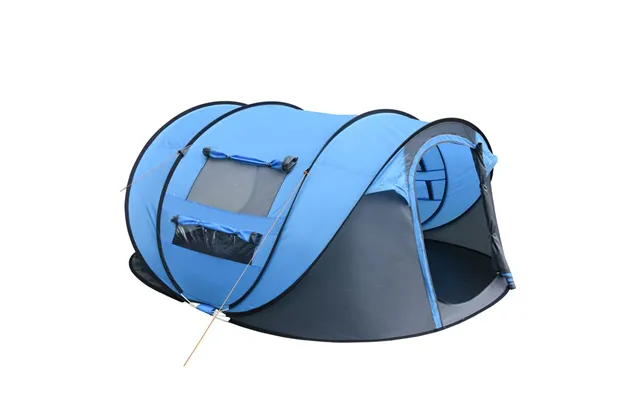Camping Tent Dome Pop-up Tent For 4-5 Person - Sky Blue product image