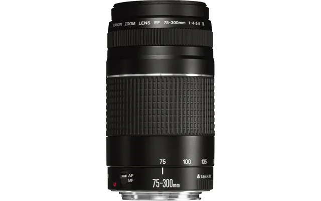 Canon Ef 75-300mm F 4.0-5.6 Iii Filter Size 58mm Zoom Lens Not Usm